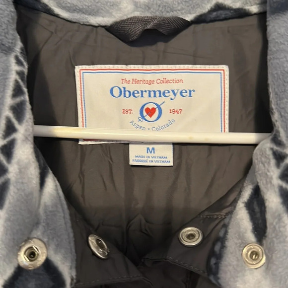 Obermeyer CARSON Aspen Down Vest NEW M - Picture 5 of 7